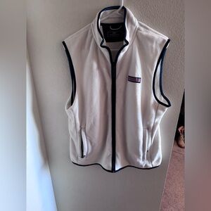 Vineyard Vines Cream Fleece with Navy Accents